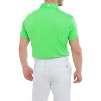 Polo Pique Etirable Uni vert (80130) - Footjoy