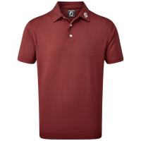 Polo Pique Etirable Uni bordeau (84456) - FootJoy