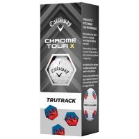 12 Balles de golf Chrome Tour X Tru Track 2024 - Callaway