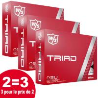 12 Balles de golf Triad (WG2004901) - Wilson