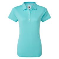 Polo Piqué Uni Femme bleu turquoise (88496) - FootJoy