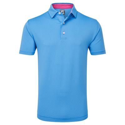 Polo Flexible Imprimé Points bleu (81678) - Footjoy