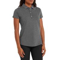 Polo chiné FJ uni noir Femme (80233) - Footjoy