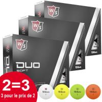 3x12 Balles de golf Duo Soft Optix (WG2006114) - Wilson