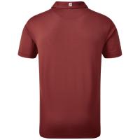 Polo Pique Etirable Uni bordeau (84456) - FootJoy