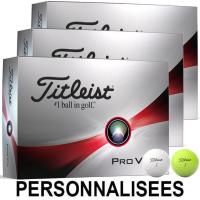 36 Balles TITLEIST Personnalisées Pro V1x - Titleist