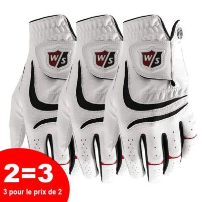 3 Gants de golf Homme Grip Plus - Wilson