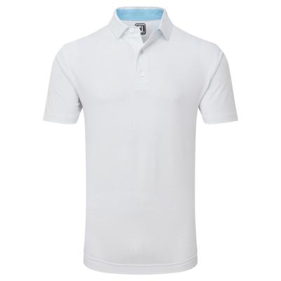 Polo Flexible Imprimé Points blanc (81674) - Footjoy