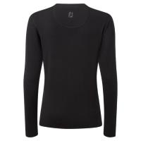 Pull Over Laine Col V Femme noir (88511) - FootJoy