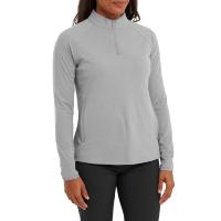 Pull Over Demi Zip Femme gris (80249) - Footjoy